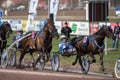 Harness racing in Sweden Royalty Free Stock Photo